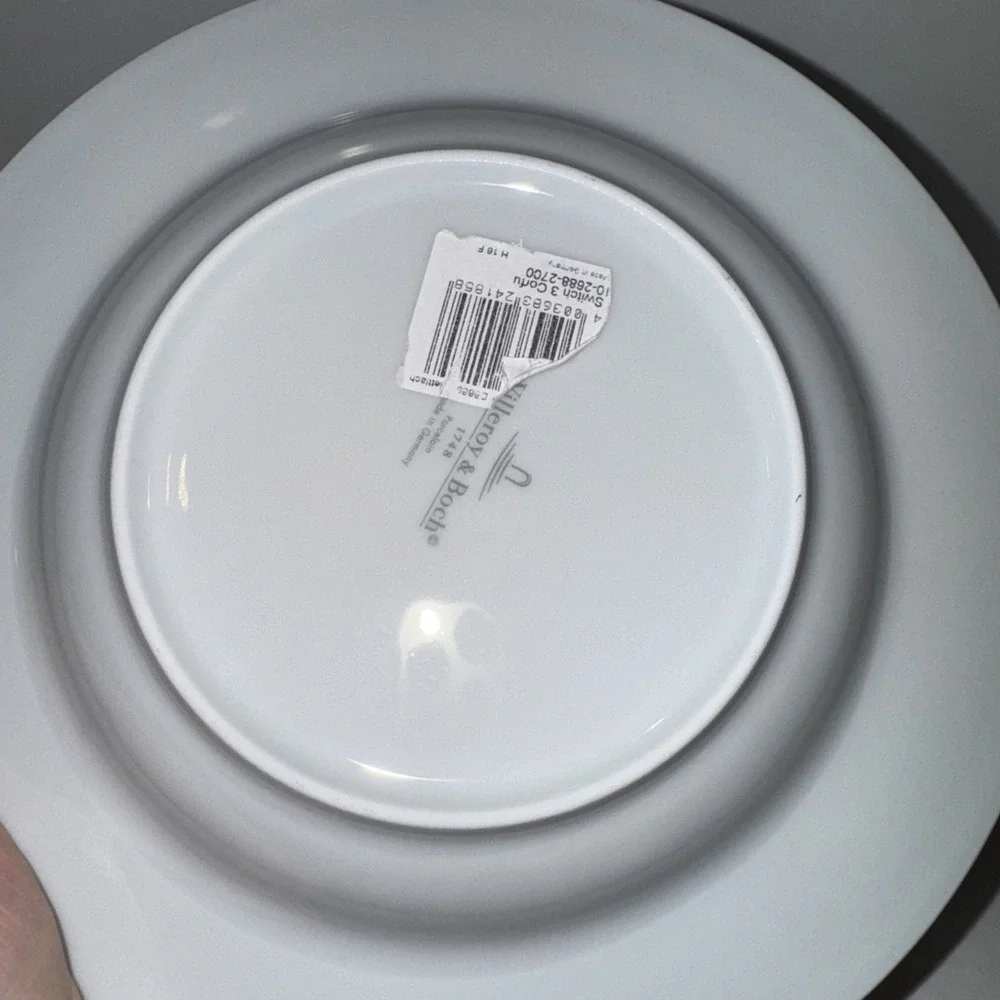 Villeroy &‎ Boch Lot Of 5 Switch 3 Corfu Large Rim Soup Bowls Lemon 9